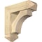 Ekena Millwork Westlake Arts and Crafts Rough Sawn Bracket w/ Offset Brace, Douglas Fir, 6"W x 18"D x 18"H BKT0604X18X18WTL03RDF - alternate 1